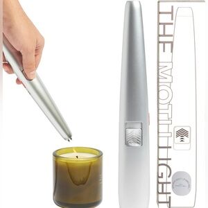The MJR USB Rechargeable Electric Lighter (Metallic Silver)